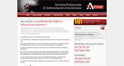 Desktop Screenshot of indemnizacionporaccidente.org